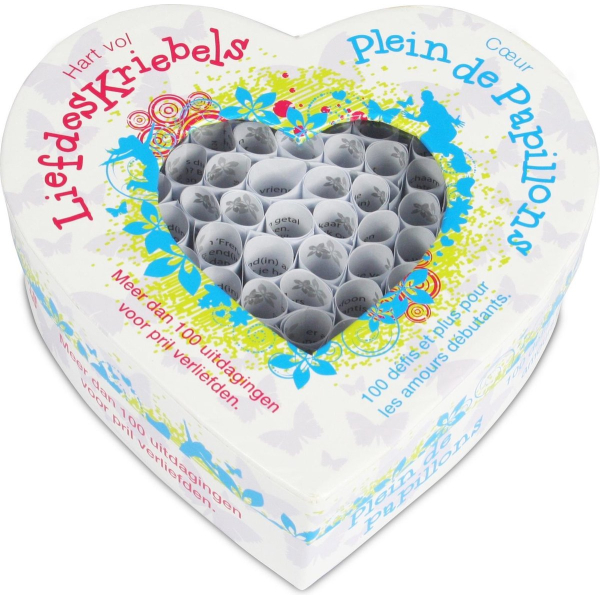 Tease & Please - Hart Vol Liefdeskriebels - Wit - pril verliefde - uitdagingen